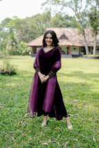 Handworked 3 Panel Kurta with Dupatta