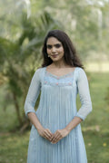 Handworked Pleated Kurta