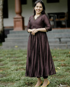 Handworked Pleated kurta