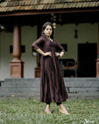 Handworked Pleated kurta