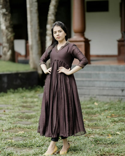 Handworked Pleated kurta