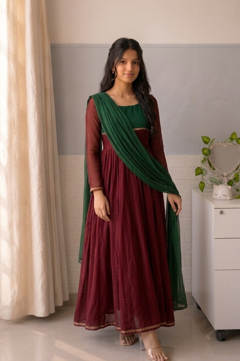 Designer Kurta with Dupatta