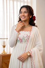 Handworked Pleated Kurta