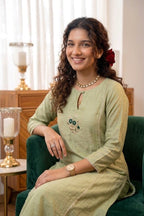Handworked 3 Panel Kurta