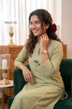 Handworked 3 Panel Kurta