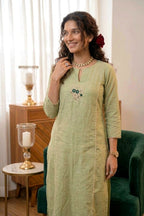 Handworked 3 Panel Kurta