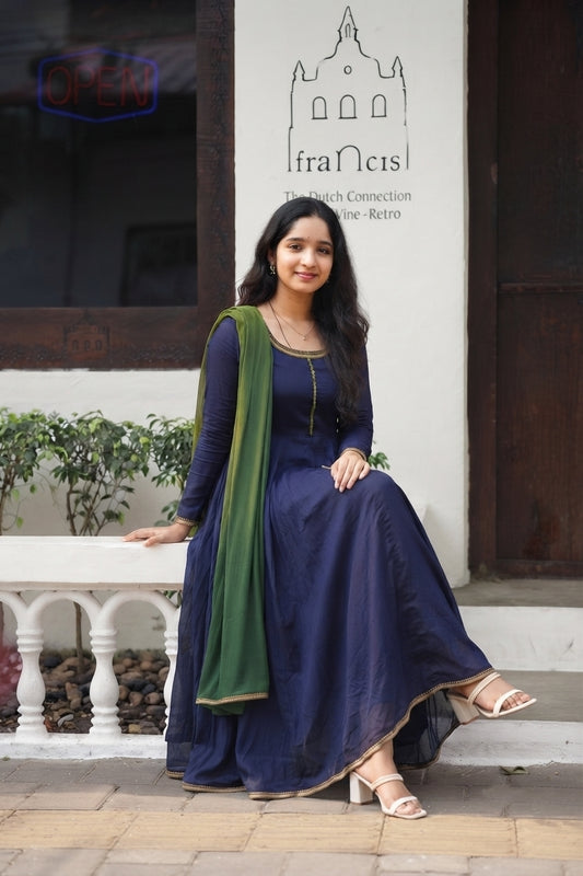 Handworked Pleated Kurta