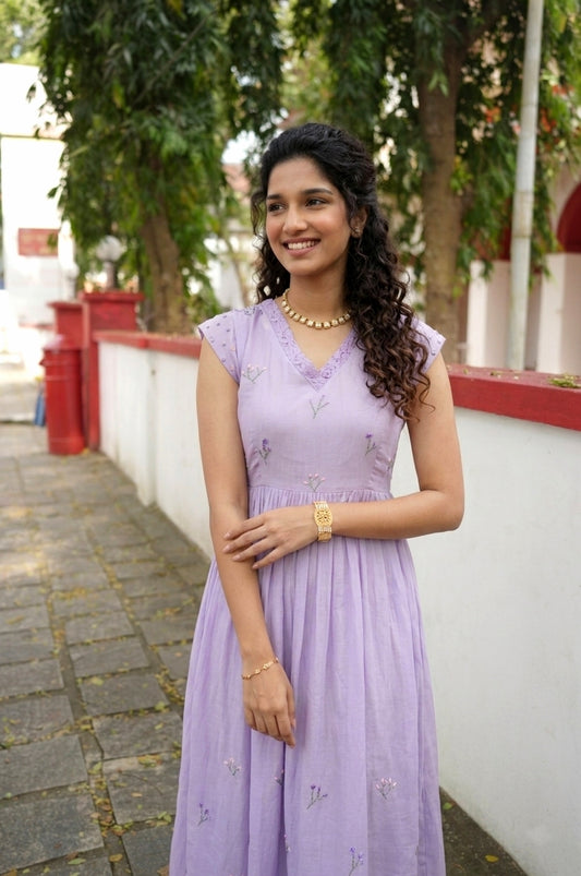 Handworked Pleated Kurta