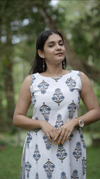Designer A line Kurta with Bottom