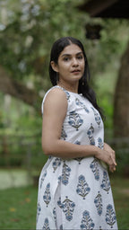 Designer A line Kurta with Bottom
