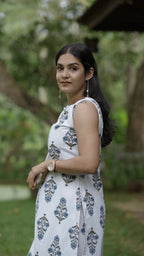 Designer A line Kurta with Bottom